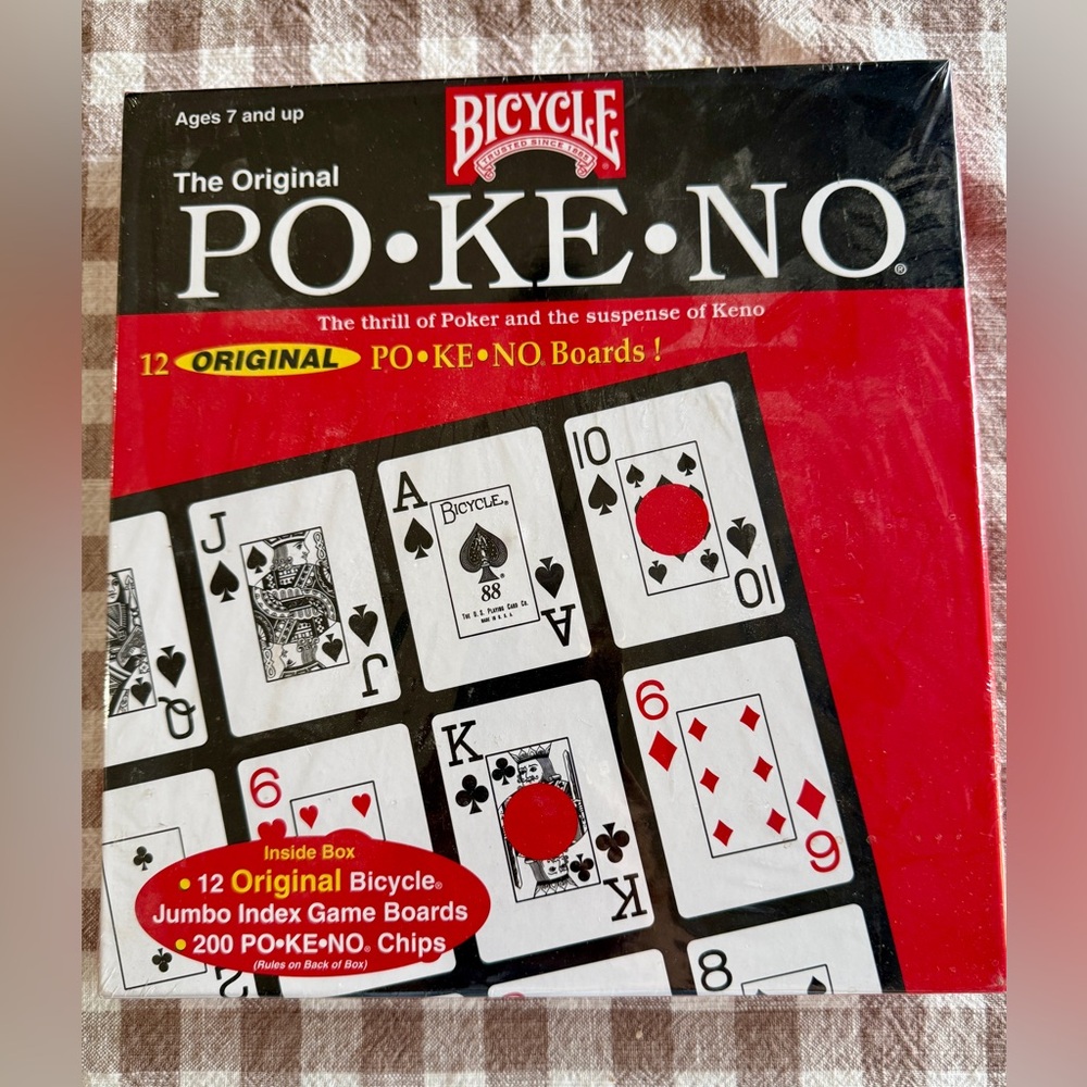 Bicycle PO-KE-NO Game Set